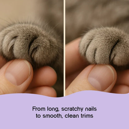 KittyTrim Nail Cutter | Safe, Gentle & Easy Grooming for Cats - Tilting Heads