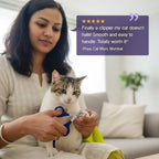 KittyTrim Nail Cutter | Safe, Gentle & Easy Grooming for Cats - Tilting Heads