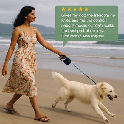 GripEase Freedom Leash | Adjustable Dog Leash | Retractable Pet Leash