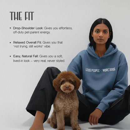 Less People More Dogs Hoodie | Unisex Pet-Parent Essential | Made for Everyday Wear