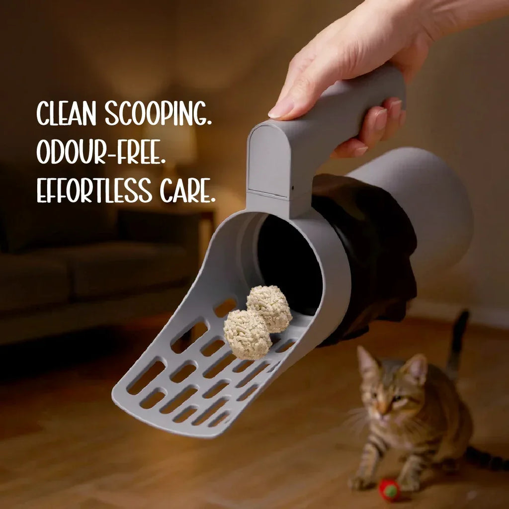 LitterMate – The Smarter Way to Scoop - Tilting Heads