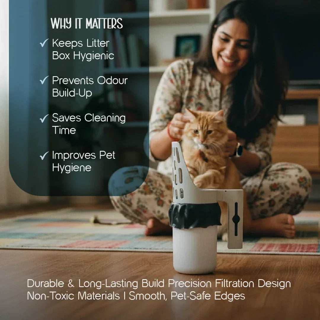 LitterMate – The Smarter Way to Scoop - Tilting Heads