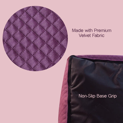 MajestiBed – Velvet Comfort for Peaceful Pet Sleep