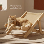 Meow Scratch Lounge – Premium Cat Scratcher & Resting Lounge