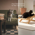 Meow Scratch Lounge – Premium Cat Scratcher & Resting Lounge