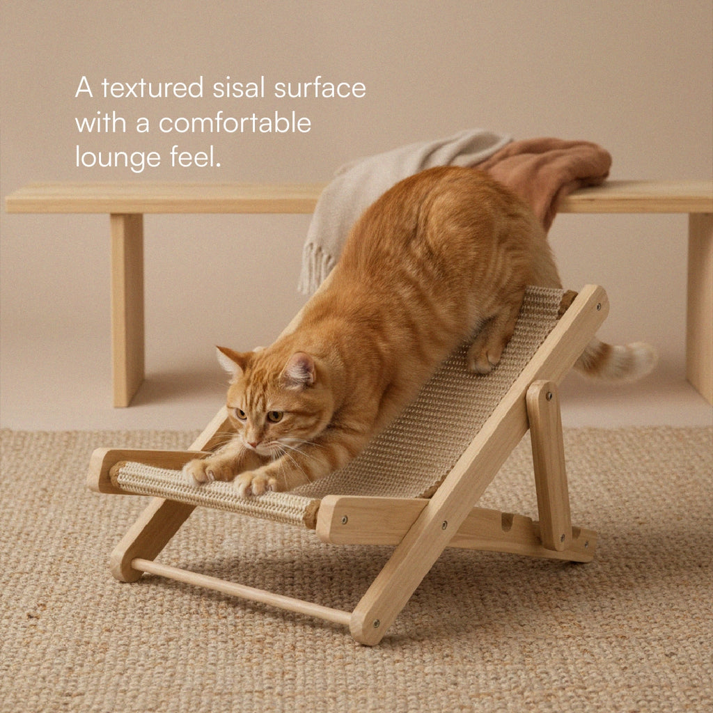 Meow Scratch Lounge – Premium Cat Scratcher & Resting Lounge