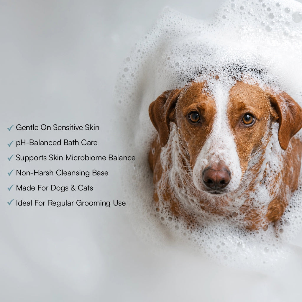 Skin Microbiome Shampoo | Dog & Cat Shampoo for Balanced Skin