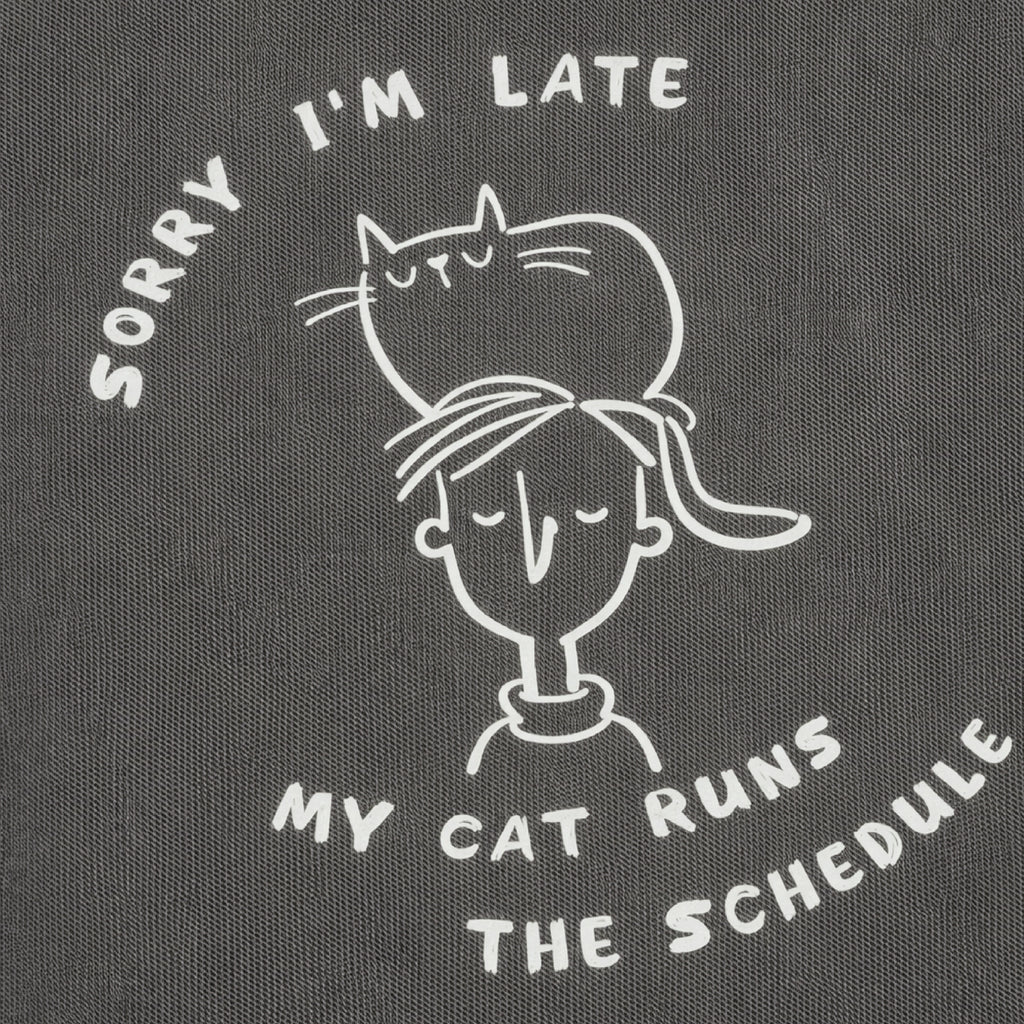 My Cat Runs the Schedule Unisex T-Shirt