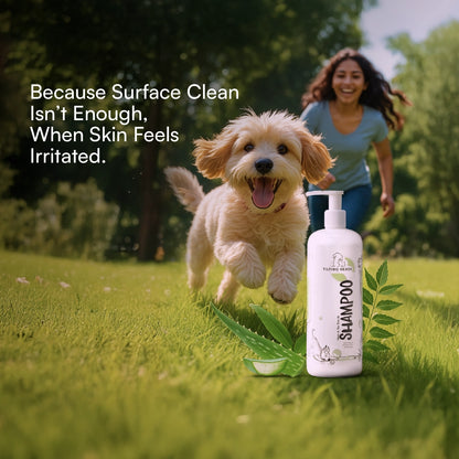 Neem & Tea Tree Oil Shampoo | Dog Shampoo with Nature's Antibacterial Formula