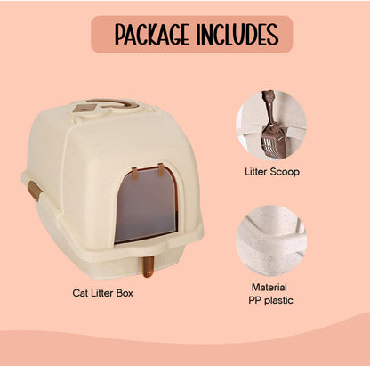 Aurora Litter Den – Clean, Comfy & Private Litter Space for Cats