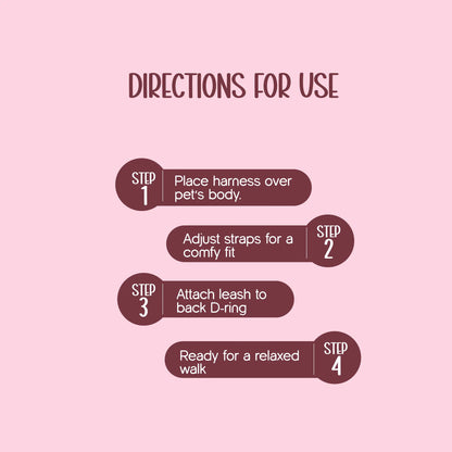 BowBelle Harness – Stylish Comfortable Walking Harness for Cats