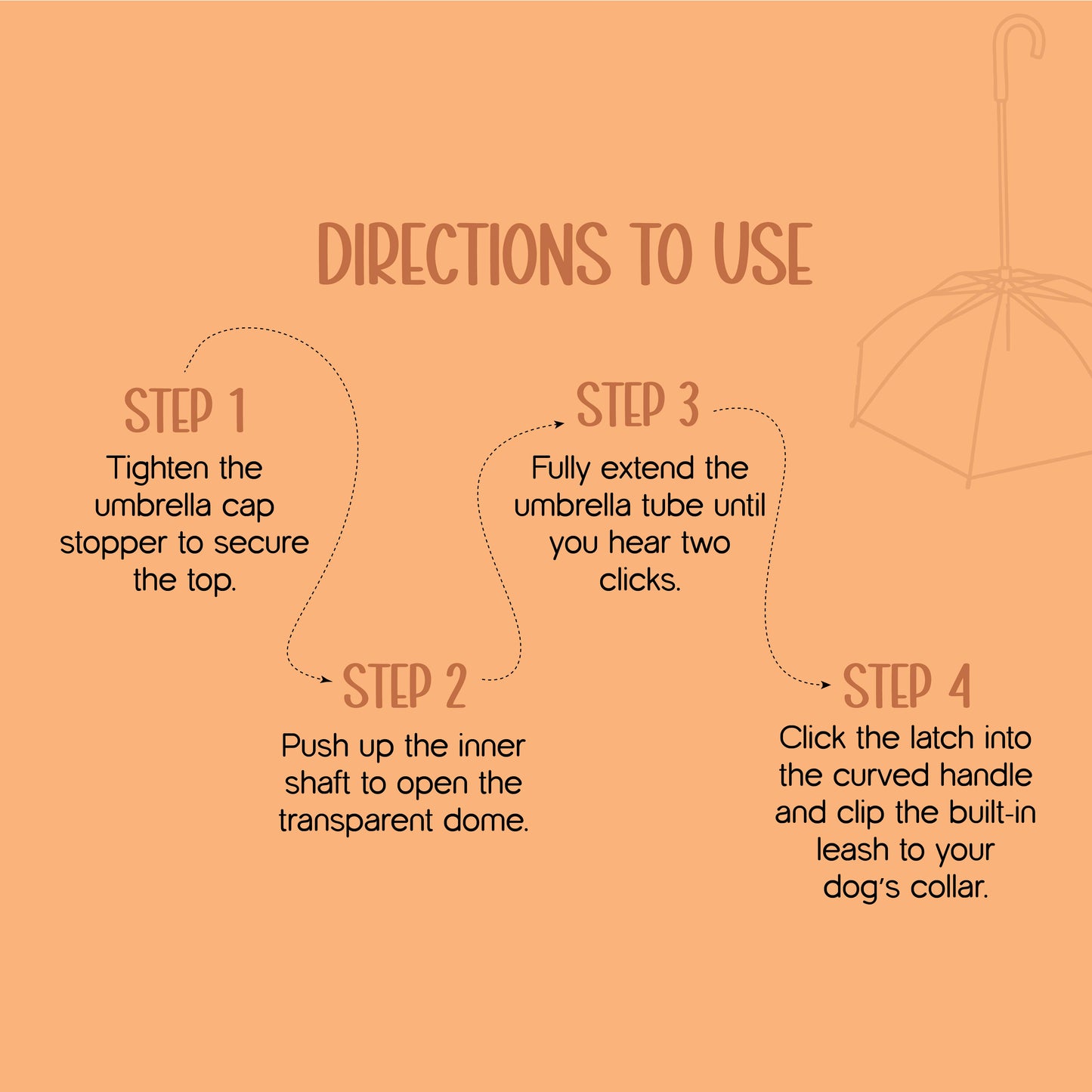 NoDrip Monsoon Cap | Leash-Integrated Dog Umbrella | Perfect Fit for Small Breeds