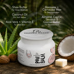 Paw Balm - Triple Butter Formula for Dogs & Cats | Lick Safe Paw Balm for Cracked & Dry Paws and Nose | Heals, Repairs & Moisturizes Paws, Elbows & Dry Itchy Nose (50 gms)
