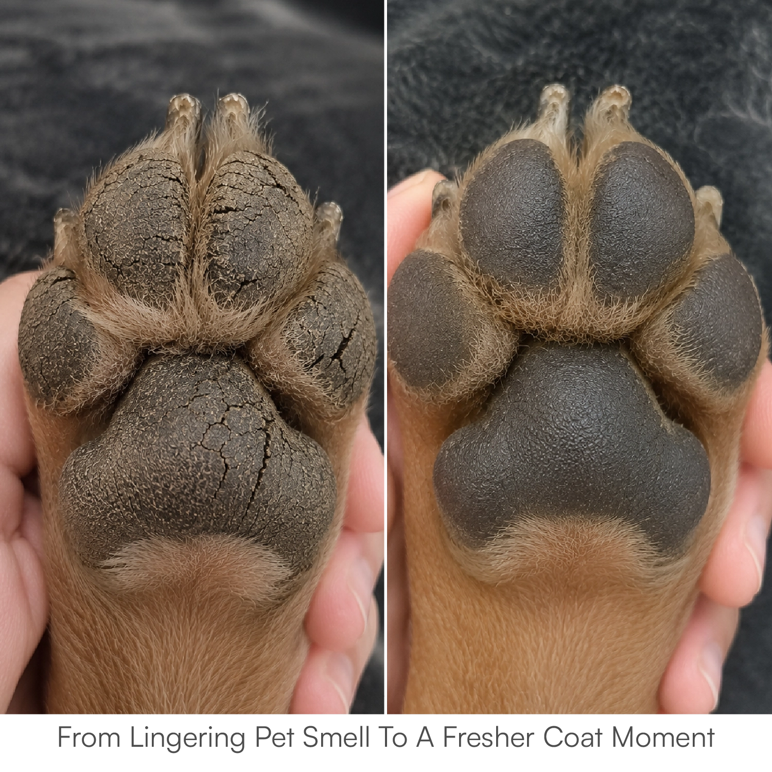 Paw Balm - Triple Butter Formula for Dogs & Cats | Lick Safe Paw Balm for Cracked & Dry Paws and Nose | Heals, Repairs & Moisturizes Paws, Elbows & Dry Itchy Nose (50 gms)