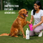 Paw Cleanser – Daily Paw Cleaning Cup | 500ml | Pet Paw Cleaning Solution for Dogs & Cats, Removes Dirt & Debris, Gentle & Safe Formula | Made for Daily Use After Every Walk - Tilting Heads