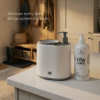 PawTech Cleaner– Electric Pet Paw Cleaning Device with Tilting Heads Paw Cleanser 500ml