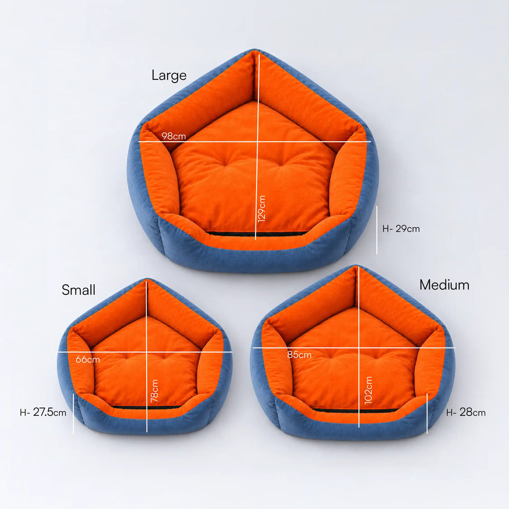 Pentagon Bed