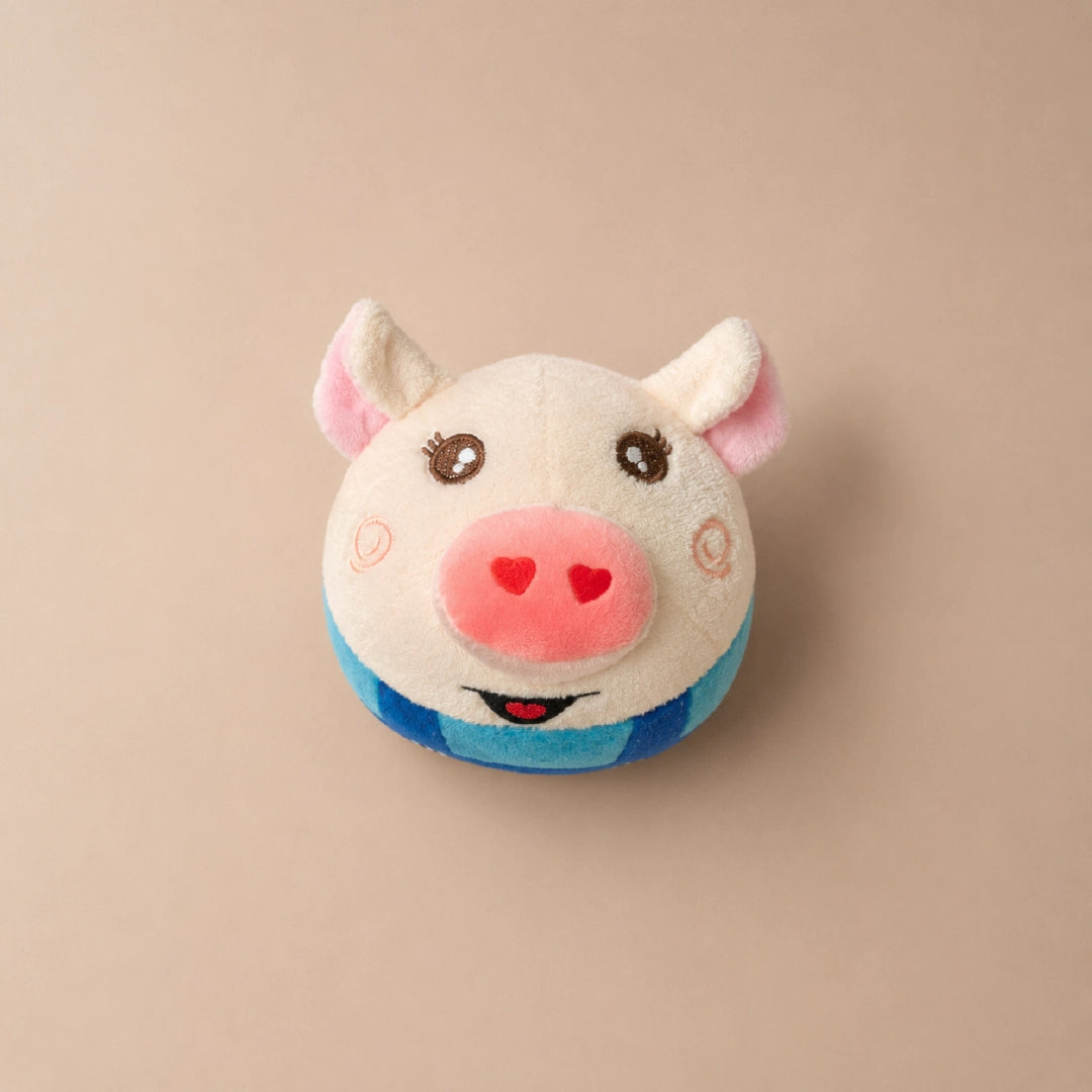 BopPiggy Toy | Interactive Voice Recording Plush Toy for Dogs & Cats