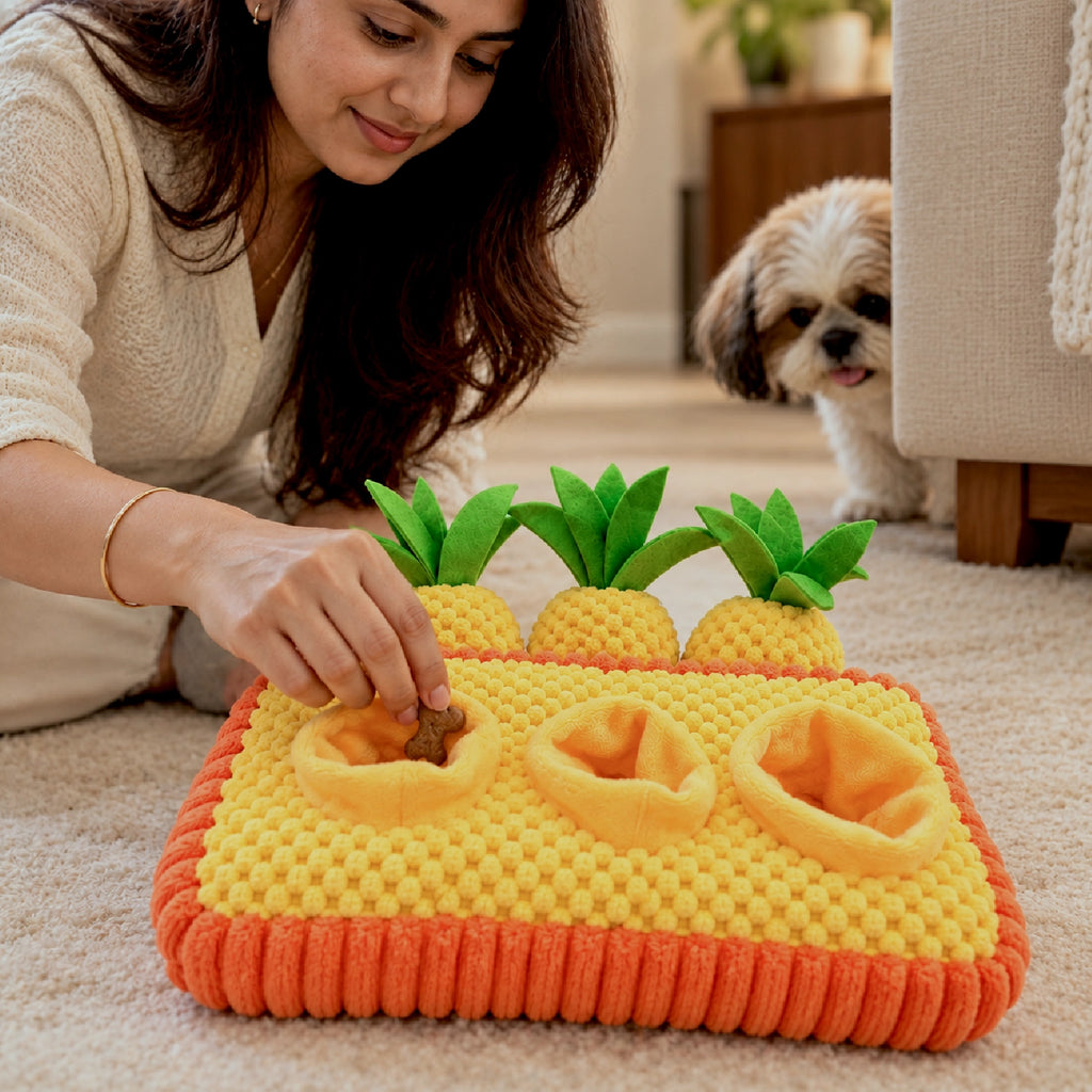 Pineapple Snuffle Toy