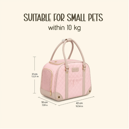 Blush Carrier Bag | Breathable Comfort | Travel with Ease - Tilting Heads