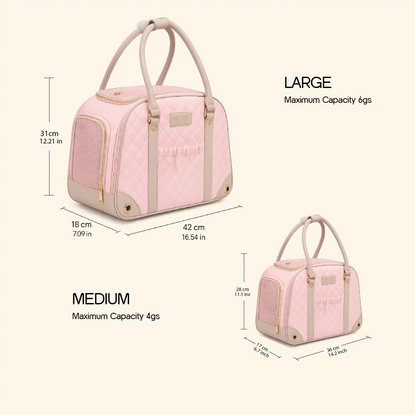 Blush Carrier Bag | Breathable Comfort | Travel with Ease