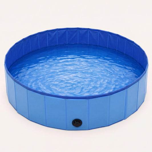 BlueWave Pool – Foldable Pet Swimming Pool for Dogs & Cats