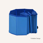BlueWave Pool – Foldable Pet Swimming Pool for Dogs & Cats | Large Size