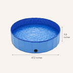 BlueWave Pool – Foldable Pet Swimming Pool for Dogs & Cats | Large Size