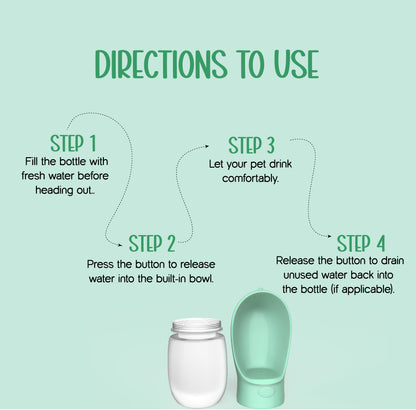 Hydrotail Portable Water Bottle