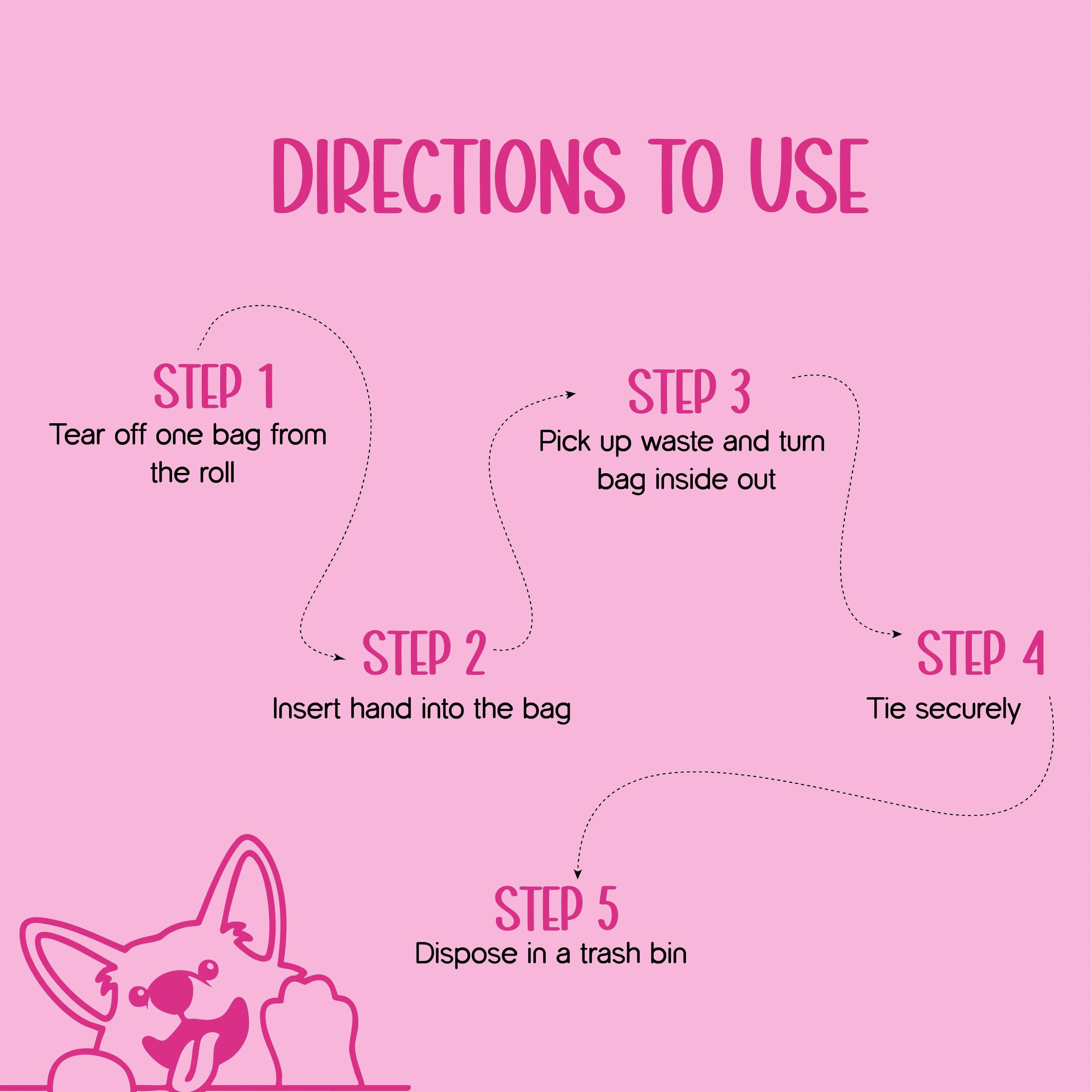 PupTidy Poop Bags – Water Resistant Dog Waste Bags for Daily Walks - Tilting Heads