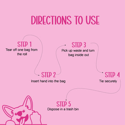 PupTidy Poop Bag - Tilting Heads