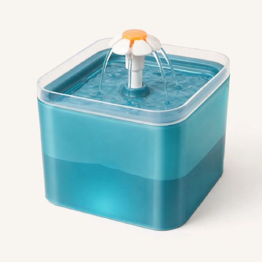 PureSip Fountain | LED Flow | Filtered Hydration for Small Pets