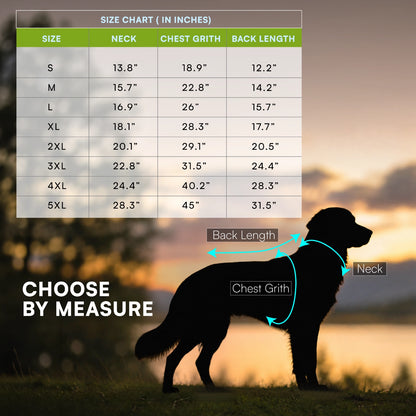 Rover Raincoat – Waterproof Dog Raincoat with Hood, Reflective Strip, Leash Opening & 3-Point Velcro for Monsoon Walks