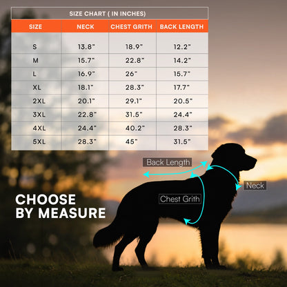 Rover Raincoat – Waterproof Dog Raincoat with Hood, Reflective Strip, Leash Opening & 3-Point Velcro for Monsoon Walks