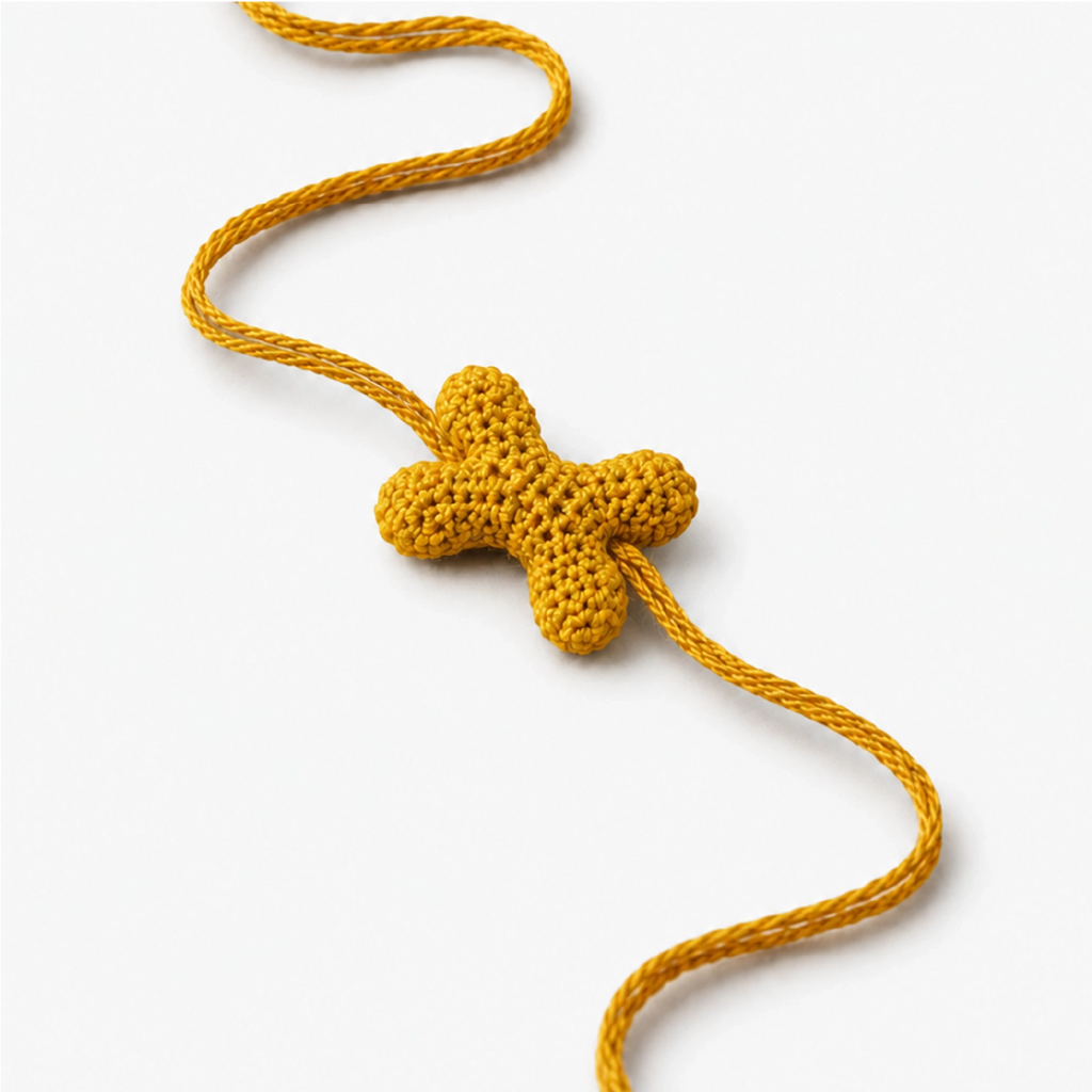 Bone Crochet Rakhi