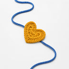 Sweetheart Crochet Rakhi