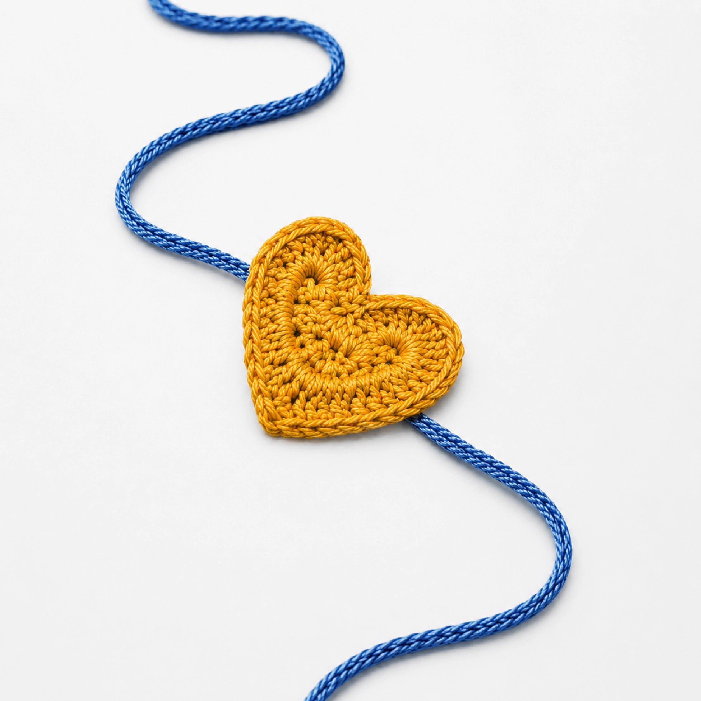 Sweetheart Crochet Rakhi