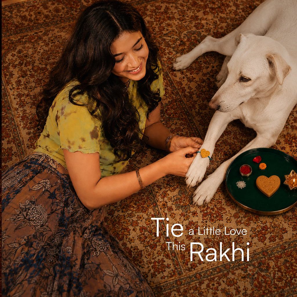 Sweetheart Crochet Rakhi