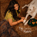 Sweetheart Crochet Rakhi