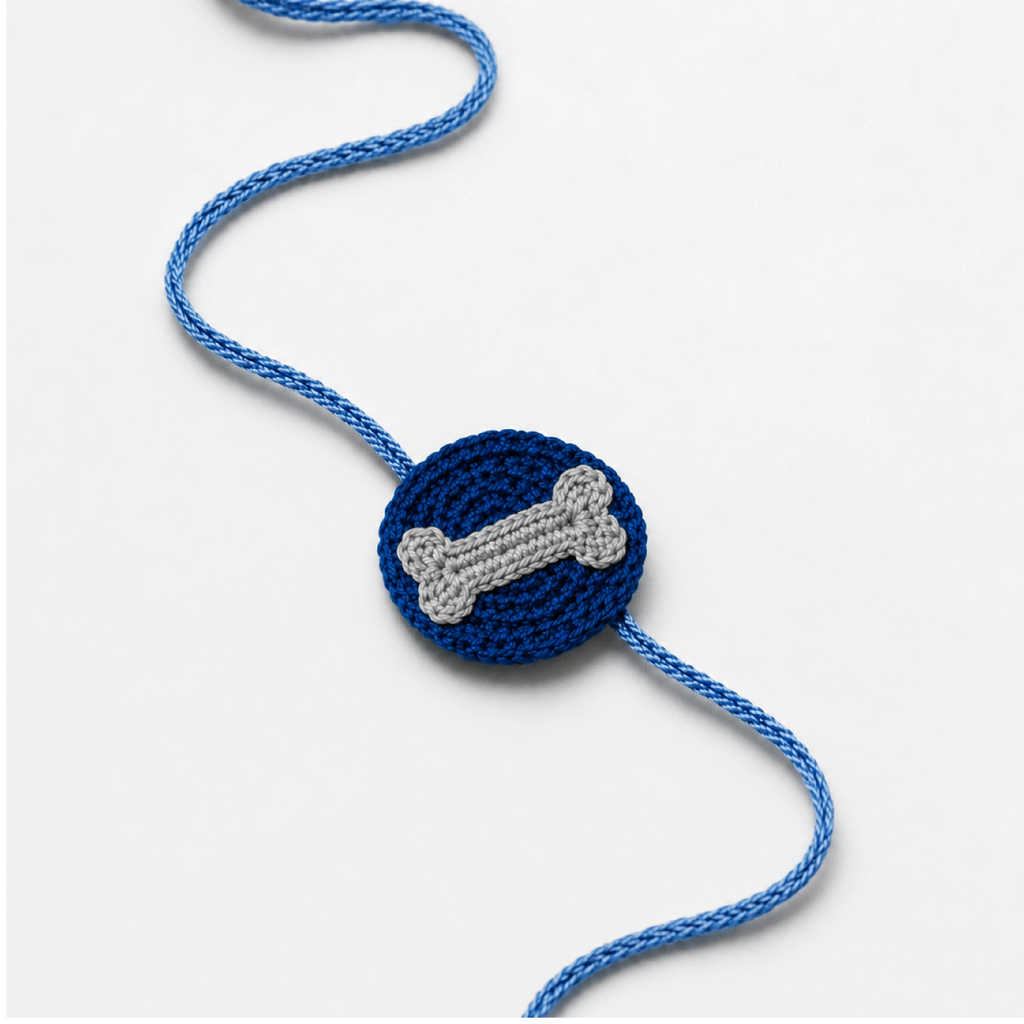 Indigo Crochet Rakhi