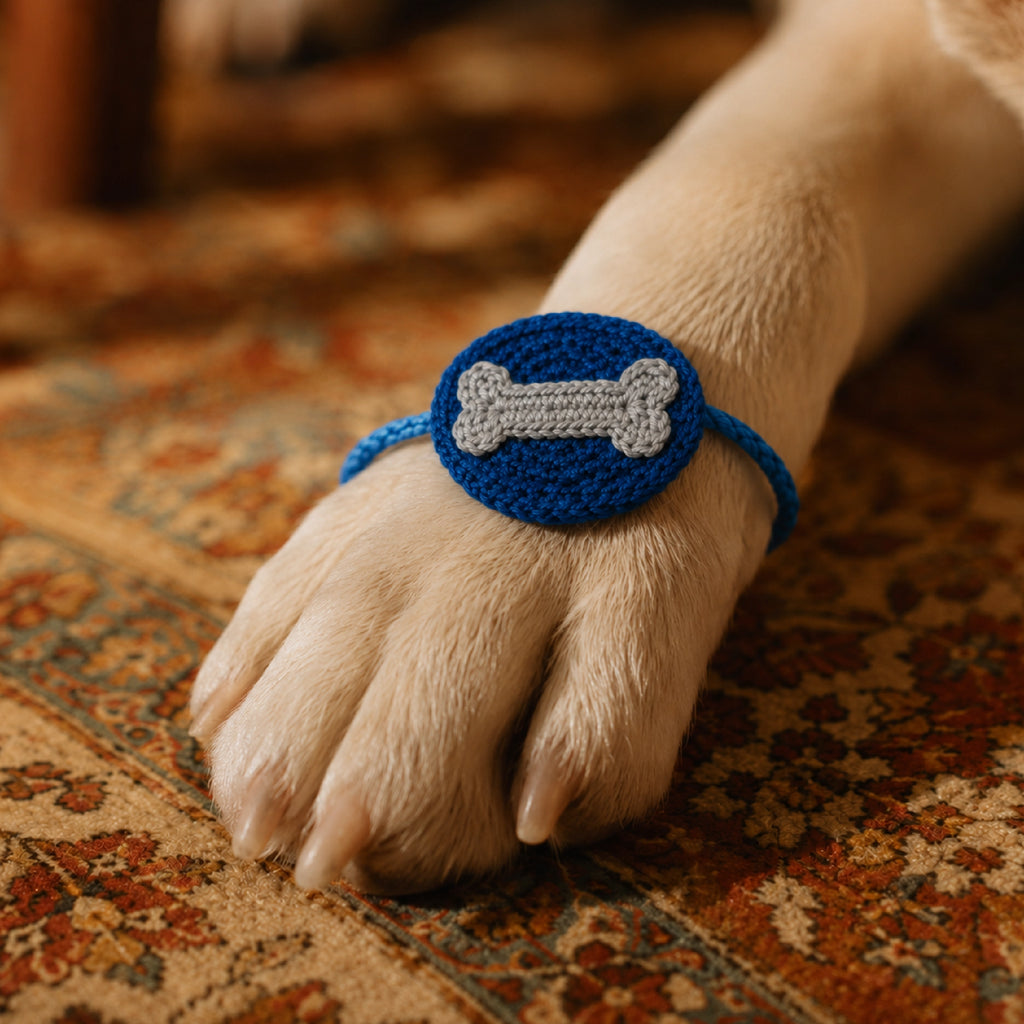 Indigo Crochet Rakhi