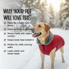 ArcticFunk Jacket – Windproof, Cosy & Everyday Winter Wear for Pets - Tilting Heads