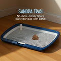 Sanora Tray – Hygienic Training Tray for Puppies - Tilting Heads