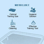 Sanora Tray – Hygienic Training Tray for Puppies - Tilting Heads