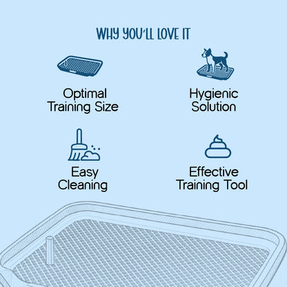 Sanora Tray – Hygienic Training Tray for Puppies