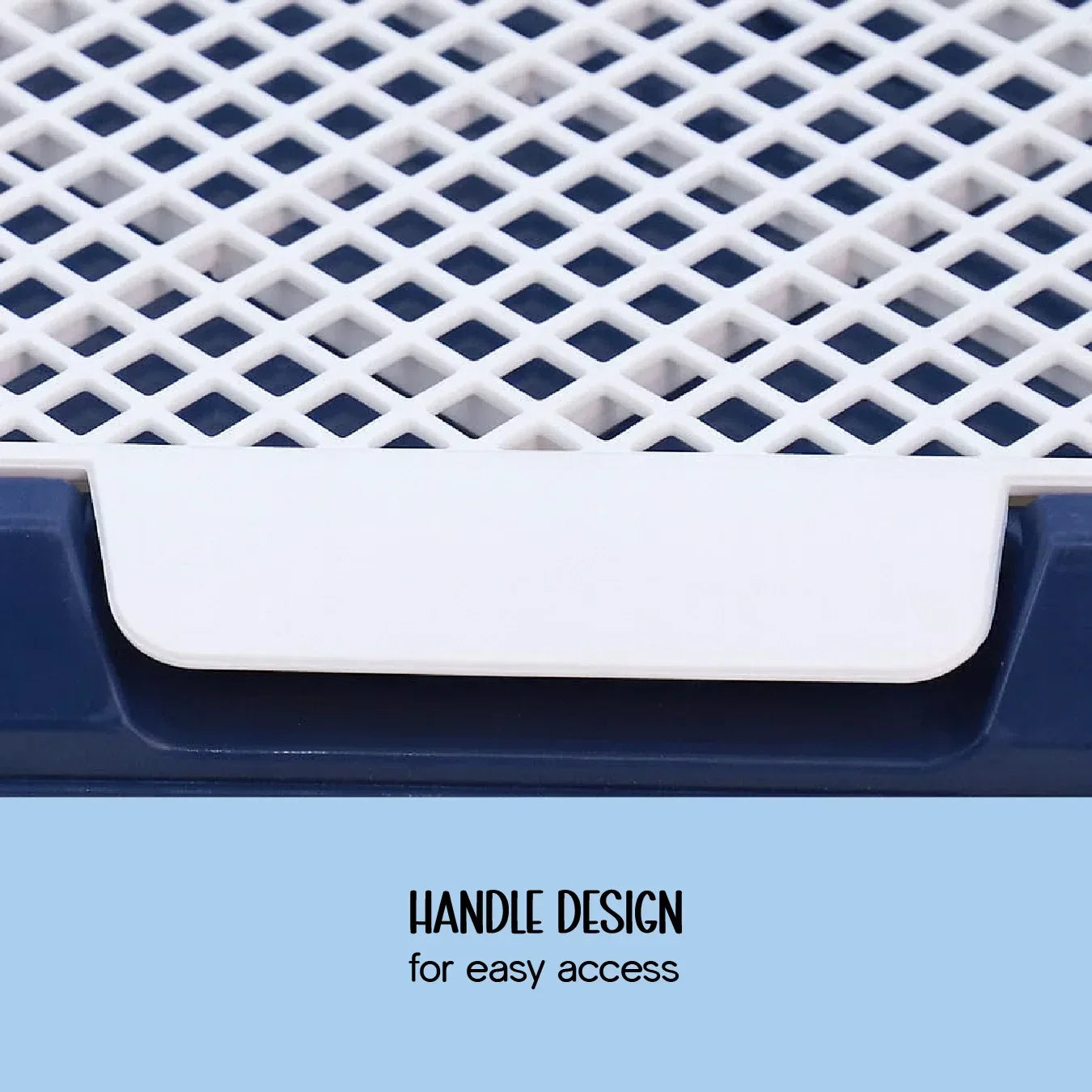 Sanora Tray – Hygienic Training Tray for Puppies - Tilting Heads