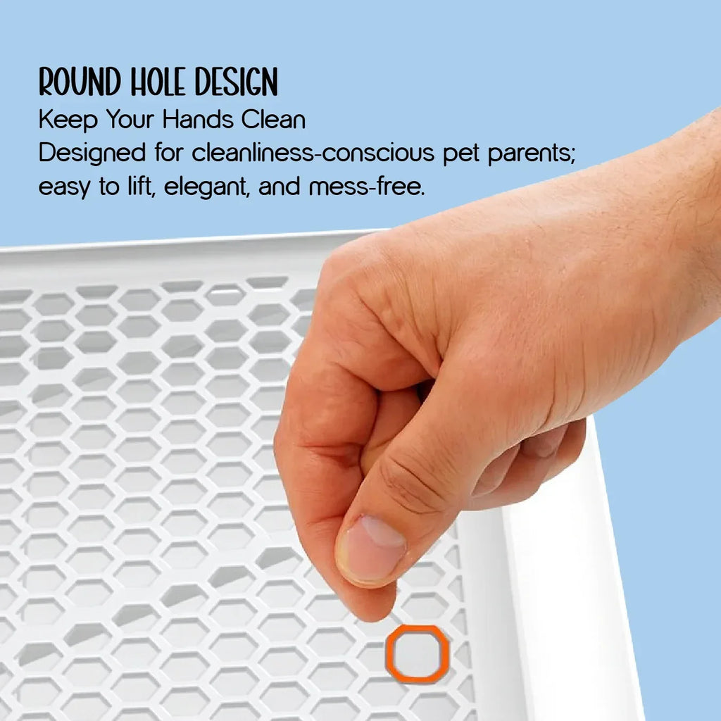 Sanora Tray – Hygienic Training Tray for Puppies - Tilting Heads