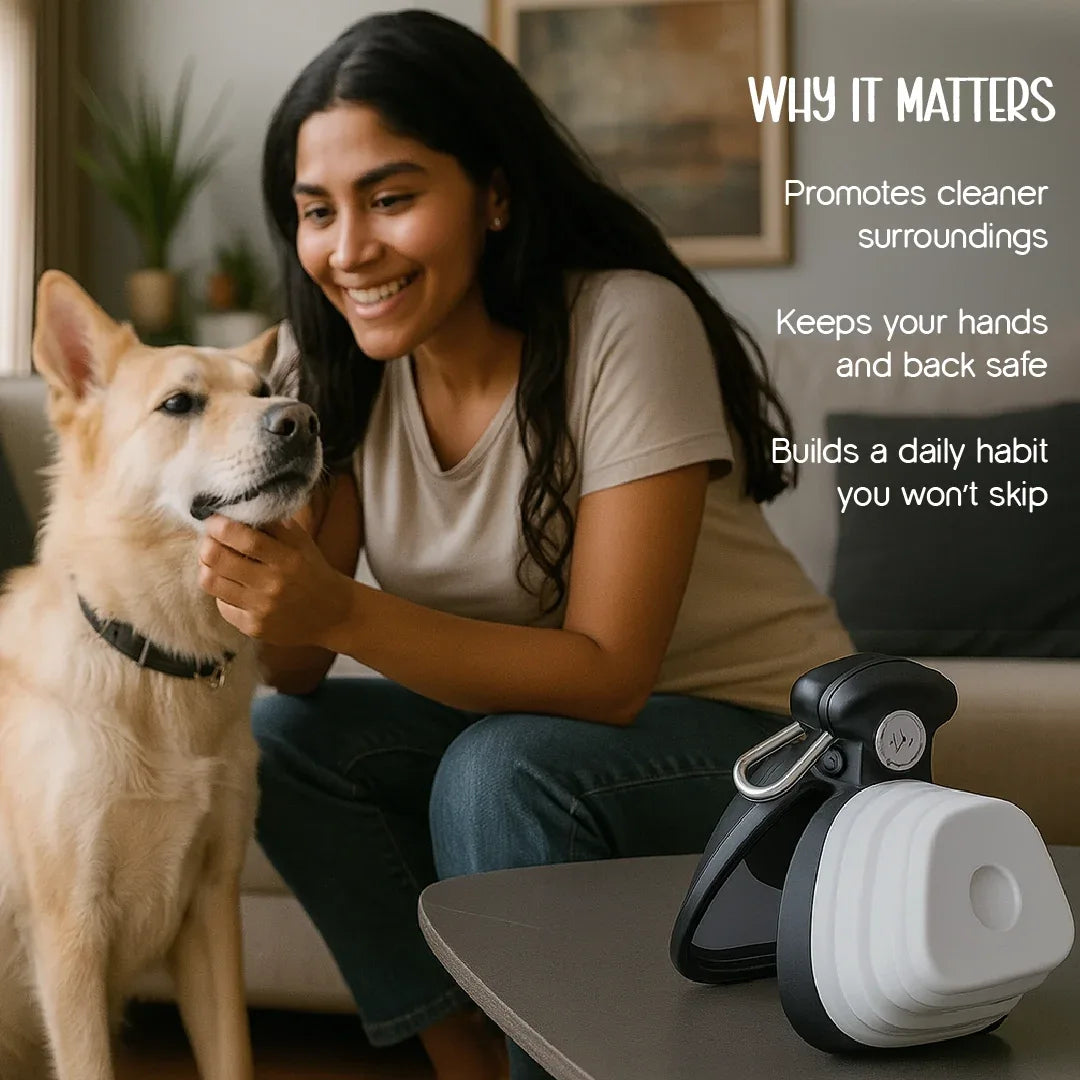ScoopMaster Pro – A Smarter Poop Picker for Modern Pet Homes - Tilting Heads