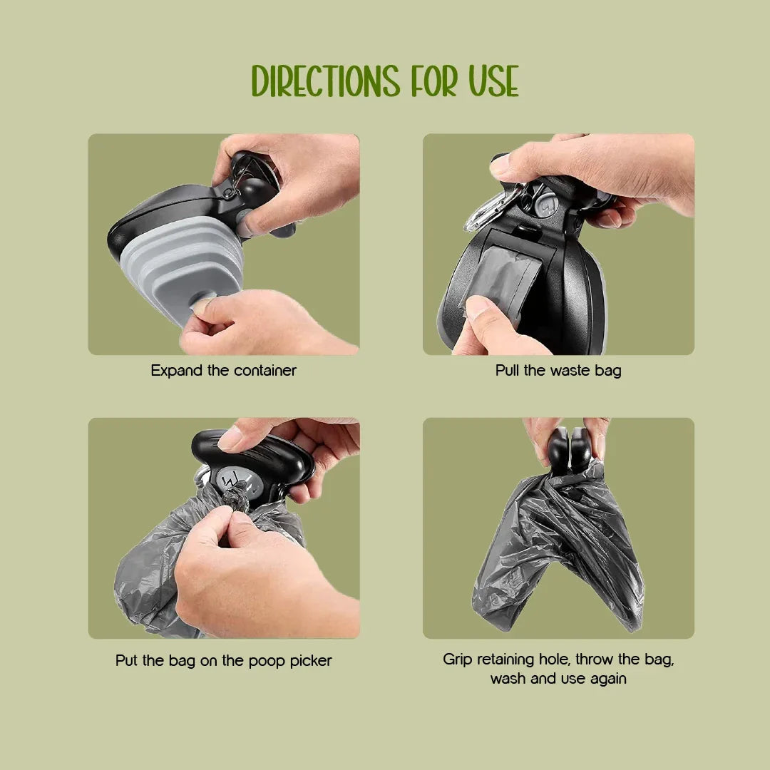 ScoopMaster Pro – A Smarter Poop Picker for Modern Pet Homes - Tilting Heads