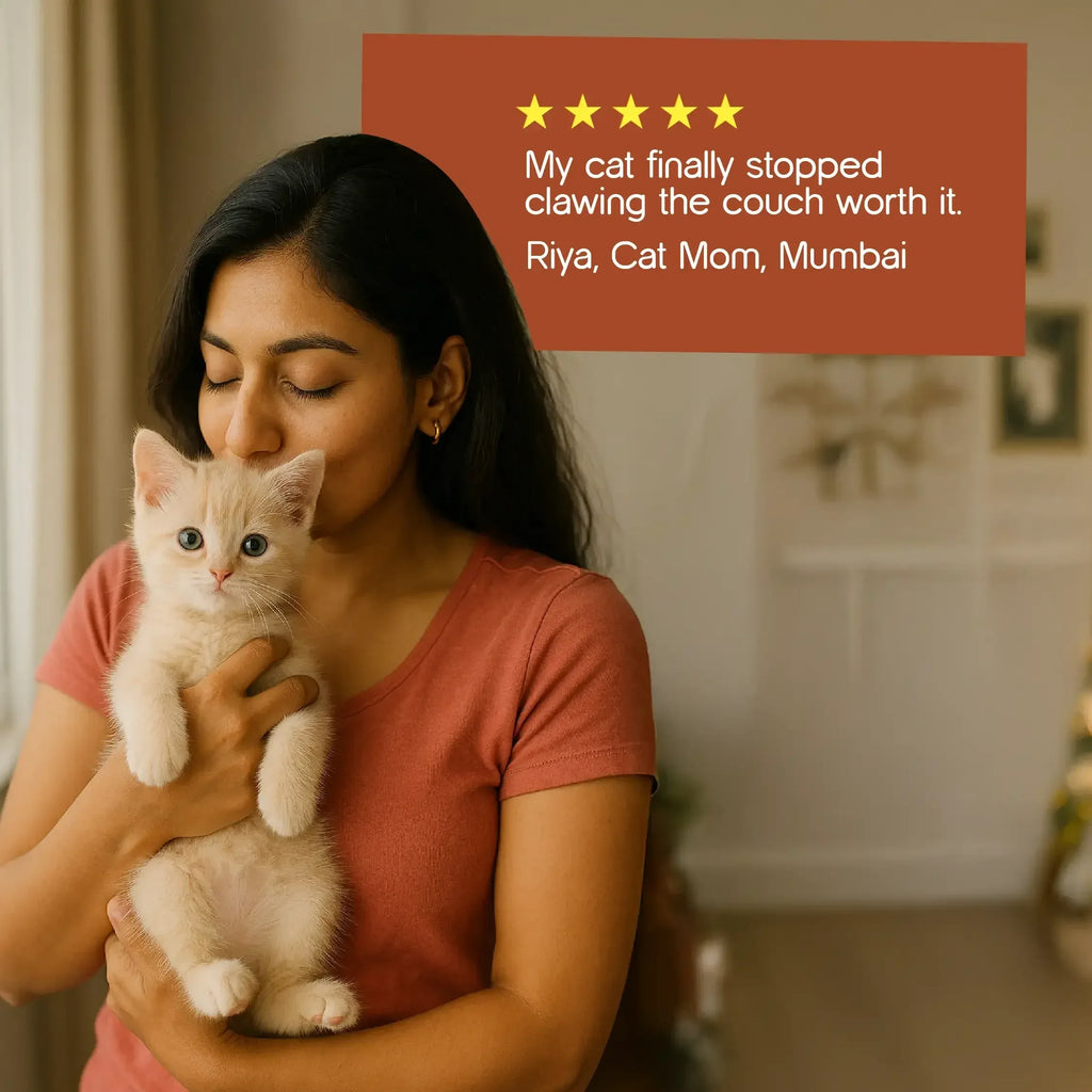 Scratchet Mat – Fun, Anti-Slip & Safe Cat Scratching Spot - Tilting Heads